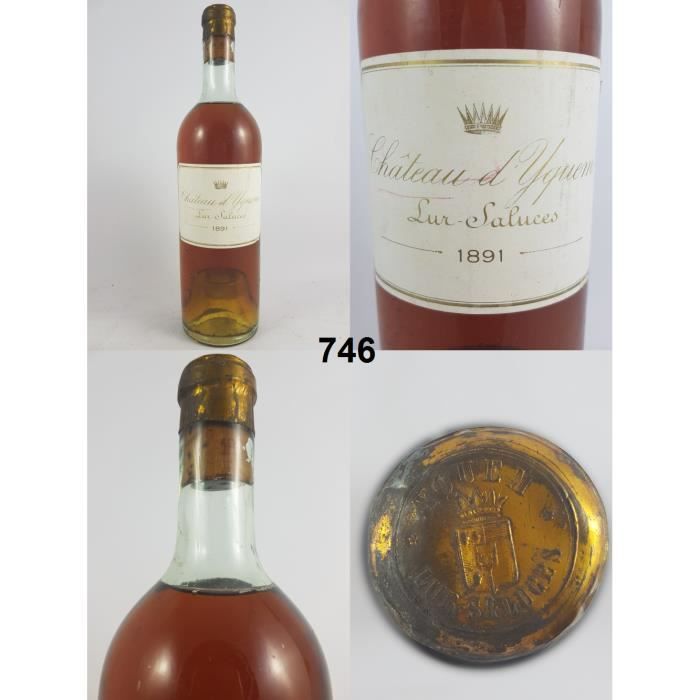 Château d'Yquem 1891, Sauternes, Blanc