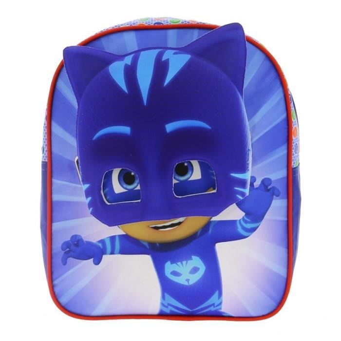 Sac à dos maternelle Pyjamasques avec masque détachable