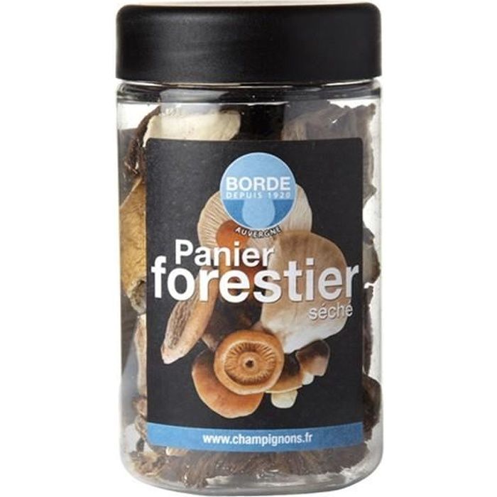 Champignons séchés Mélange Forestier Délices des Chamois 50 gr