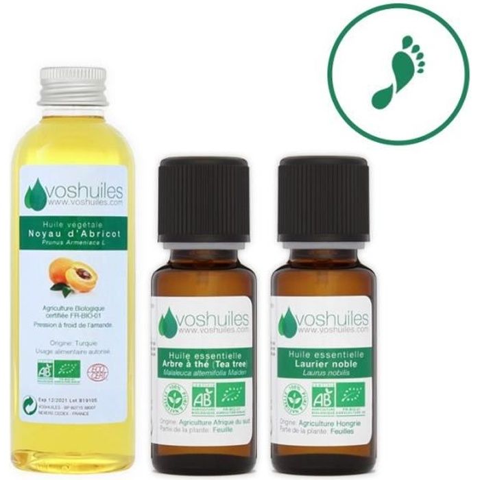 Kit Huiles essentielles Massage des Pieds