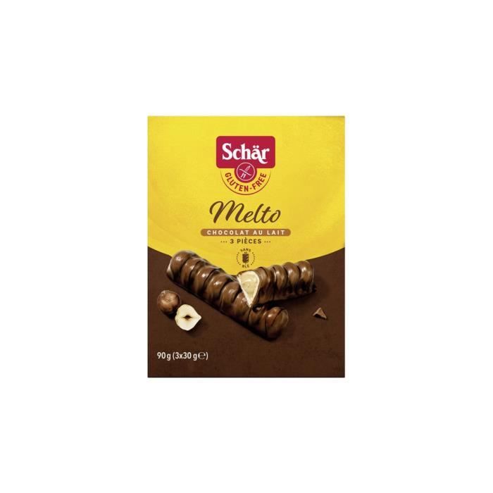 Barres au chocolat au lait Schär - 90g