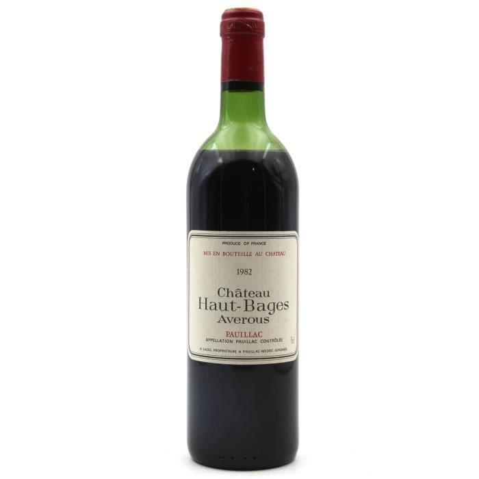Château Haut Bages Averous 1982 Rouge 75cl AOC Pauillac
