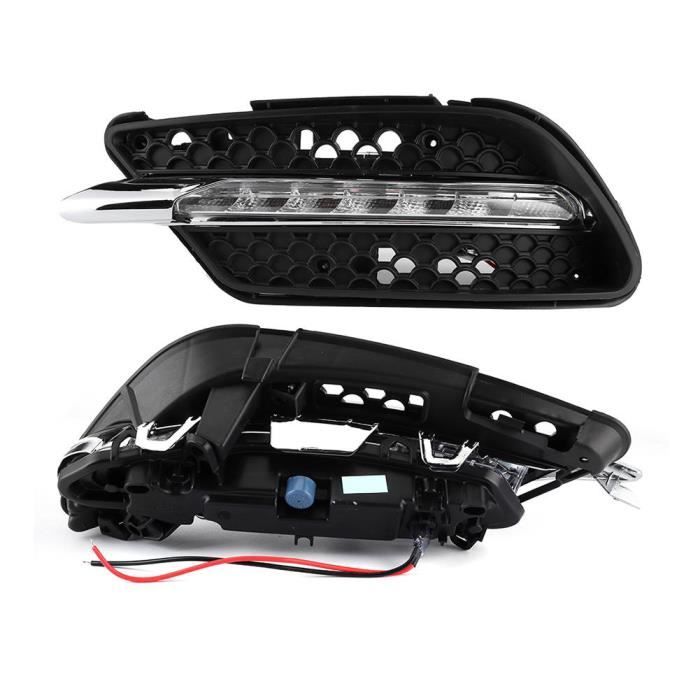 EBTOOLS lumière de jour étanche DC12V 6000-6700K LED feux de jour DRL étanche pour mercedes-benz classe C W204 AMG 2008-2010