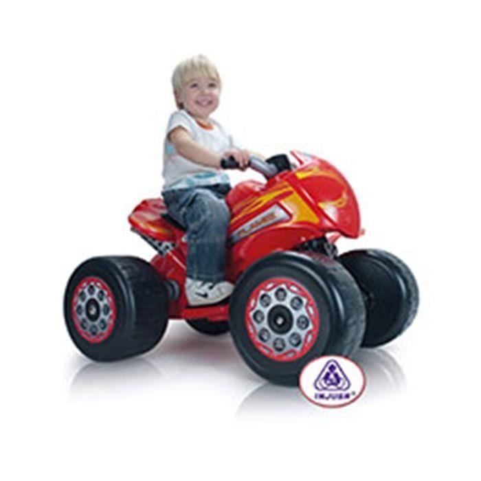 Injusa VTT Quad 6V flammes