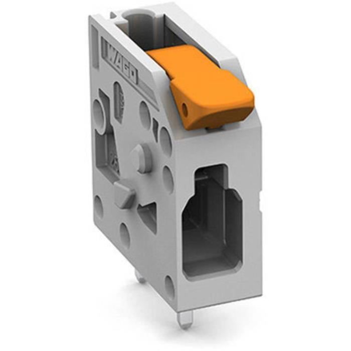 Borne pour circuits imprimés WAGO 2604-1101 4 mm² Nombre de pôles 1 1 pc(s) - CONNECTEUR SECTEUR