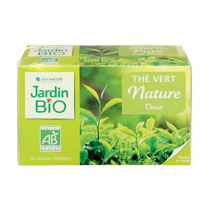 JARDIN BIO Thé vert doux bio - 40 g
