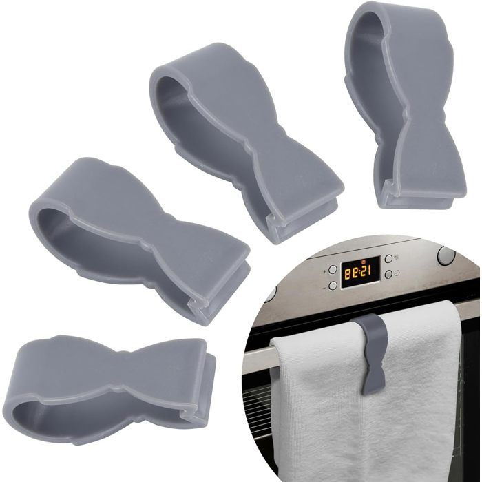 4 pinces à torchons de cuisine pinces à couette pinces antidérapantes sans aiguille pour les coins de couette dimensions : 7 x 3