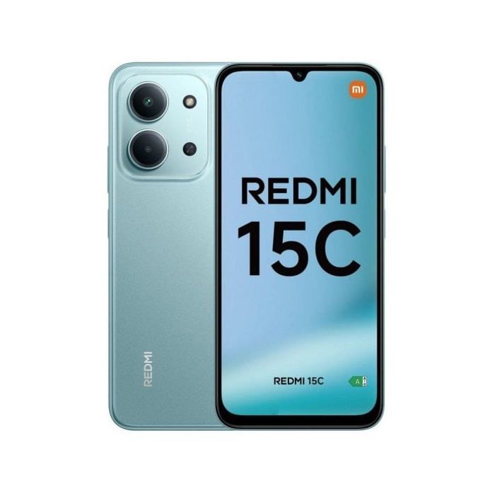 Smartphone Xiaomi Redmi 15C 4GB 128GB 5G 6000mAh Verde Menta