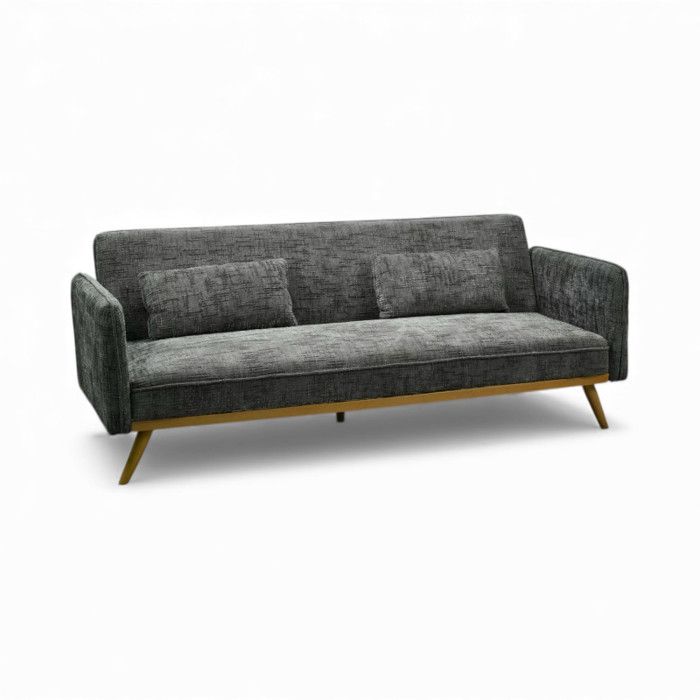 Canapé Convertible dépliable clic-clac - Hina gris