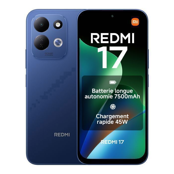 Smartphone Xiaomi Redmi 17 6.9 Double nano SIM - vue 4