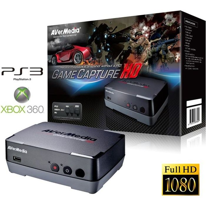 Avermedia capture hotsell hd