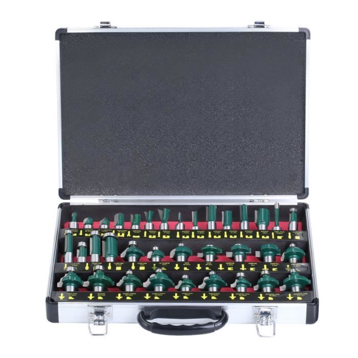 ENSEMBLE DE BITS de routeur de comptoir en alliage premium pour des résultats d EUR 10,84