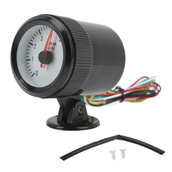 Compteur De Vitesse 52mm 12V – Jauge 0~8000 Tr/min Affichage LED, Voiture, Neuf