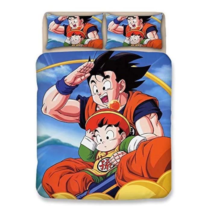 Parure De Drap YVFDB Dragon Ball Z Goku 