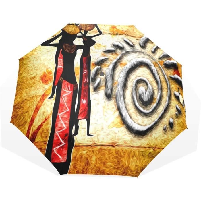 Parapluie Pliant Automatique Compact & Léger - Grande Canopée 2 Pers. - Résistant Au Vent - Garantie 2 Ans - 3