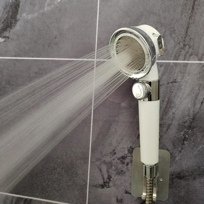 Douche À Pression Multifonctionnelle De Salle De Bains Pommeau De Douche À Jet Réglable Filtre À