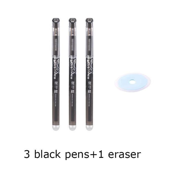 Kawaii Stylo Stylos à Encre Gel Effaçables,Trousse Ecole 2 En1 En Silicone Stylos Gel Effaçables 0,7 Mm Kawaii Stylo Stylos à Encre Gel Effaçables,Trousse Ecole 2 En1 En Silicone Stylos Gel Effaçables 0,7 Mm