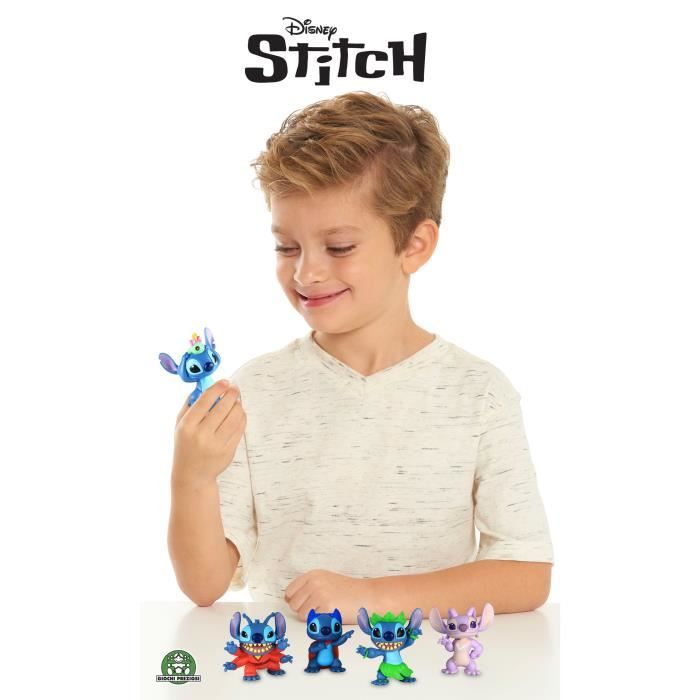 Disney Stitch, Coffret 5 figurines, 7,5 cm, Jouets pour enfants à partir de  3 ans - Cdiscount Jeux - Jouets