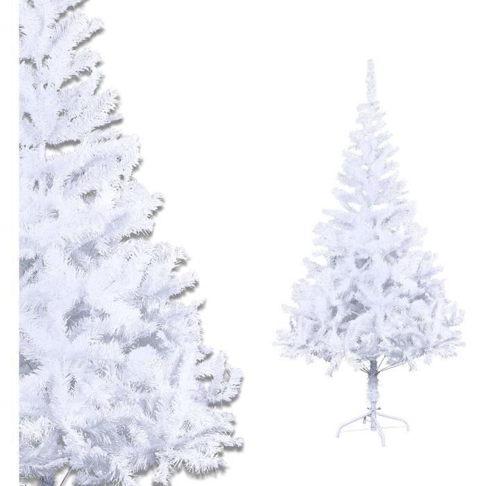 Sapin De Noël Artificiel En Pvc Diamètre Env. 60 Cm Avec Support En