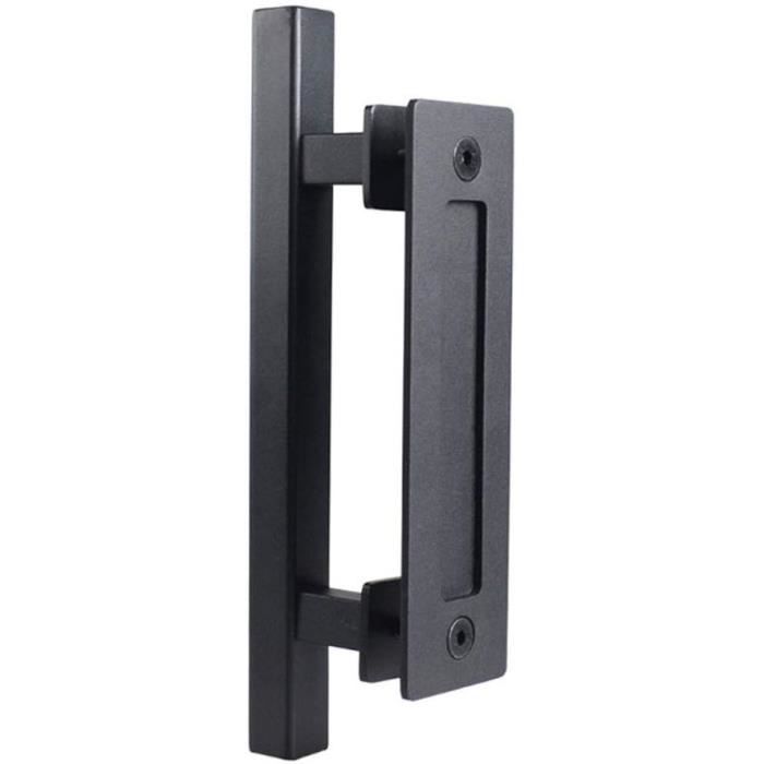 Poignée De Porte Coulissante En Acier Inoxydable, Argent[H949