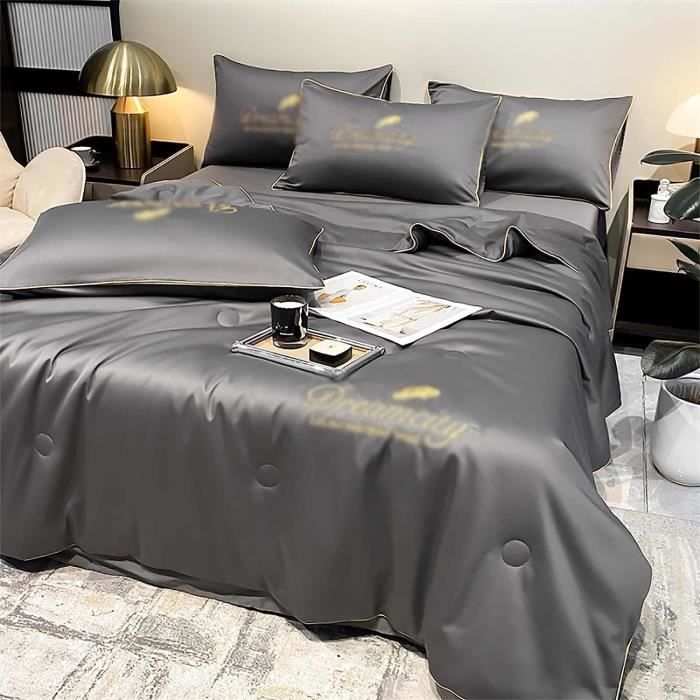Couette 200x200 cm | Été ou hiver | 200 ou 400 g