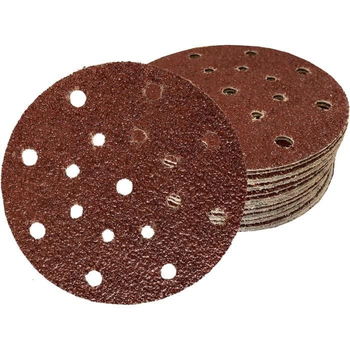 Papier A Poncer Bois Papier Abrasif Pour Ponceuse - 100 Pièces - Grain 150 - Ponceuse Delta - Ponceuse Papier A Poncer Triangle