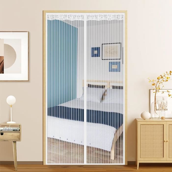 Moustiquaire Magnétique Pour Porte - 175 X 220 Cm