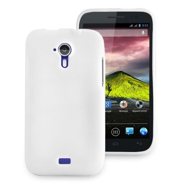 Housse Etui Coque Semi Rigide pour Wiko Iggy +Film - Téléphonie
