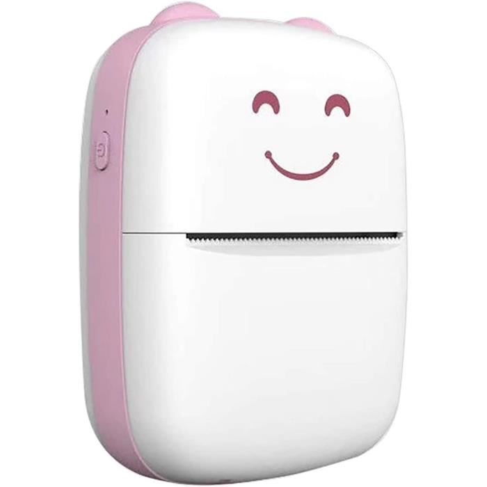 Elonbo B1 Étui Protection Imprimante Étiquettes Portable Rose Gold - Sac Voyage Mini Bluetooth