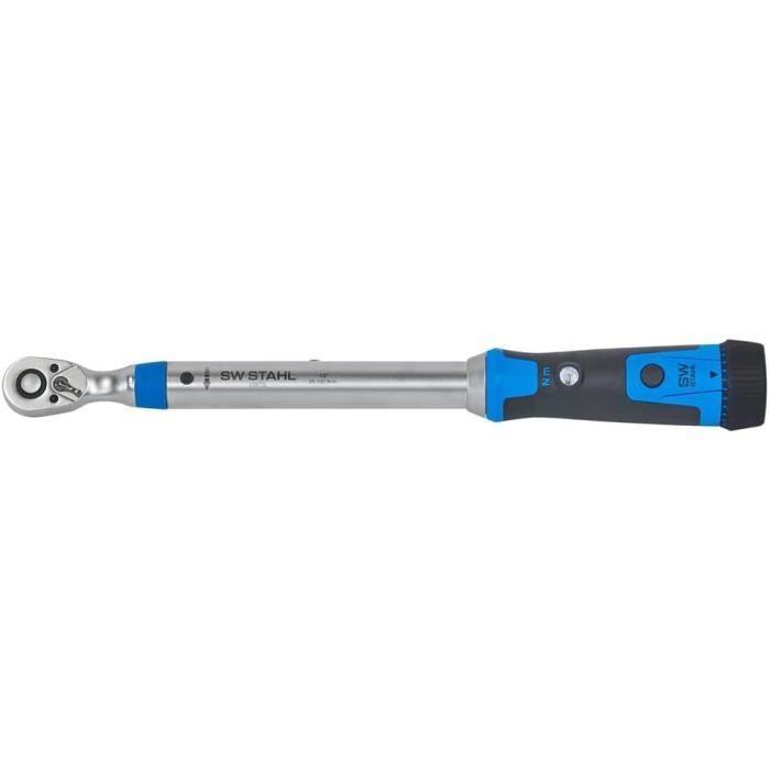 Clé Dynamométrique 1/2" 20-180Nm Pour Auto Et Moto - Avec Accessoires