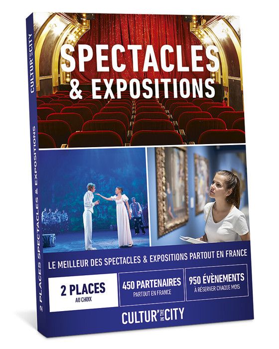 Coffret Cadeau Théâtre & Spectacles Premium - 2 Places Coffret Cadeau Théâtre & Spectacles Premium - 2 Places