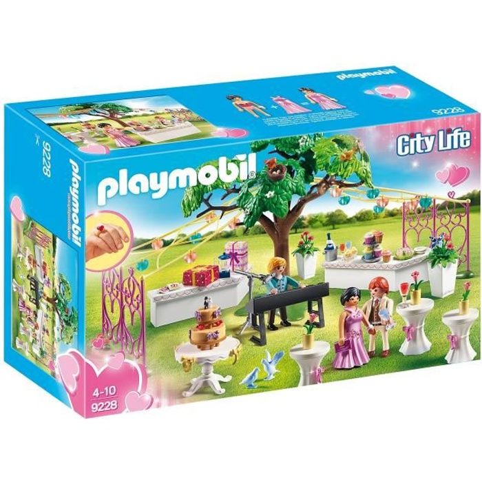 Playmobil City Life Le Mariage Achat Vente Playmobil City Life Le Mariage Pas Cher Cdiscount