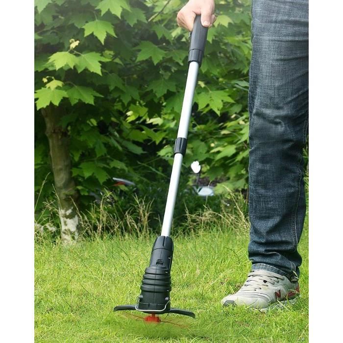 Poignée Auxiliaire Réglable Pour Débroussailleuse/Tondeuse - Aluminium - Ergonomique - Couleur Orange Ou Verte - 11