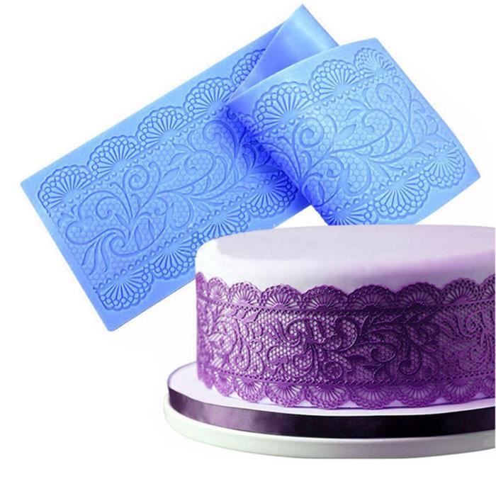 40 10cm Moule Dentelle Silicone Patisserie Moule Sucre Dentelle