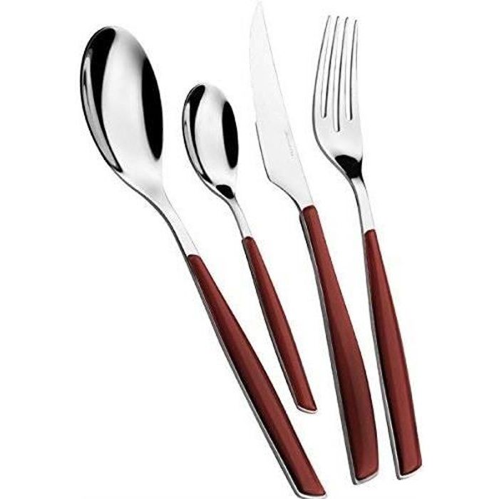Bugatti Couverts Set 24 pcs. Service de coutellerie Glamour MARSALA