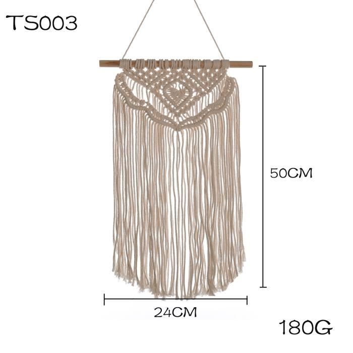 Art Mural Tissé Boho: Tapisse De Décoration De Macrame Rond De 18 Pouces Du 10,91 € | DHgate