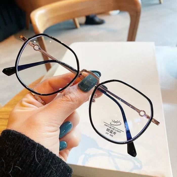 Lot De 5 Lunettes De Lecture - Monture Métallique Fine Anti-lumière Bleue - Homme Et Femme, Différentes Couleurs
