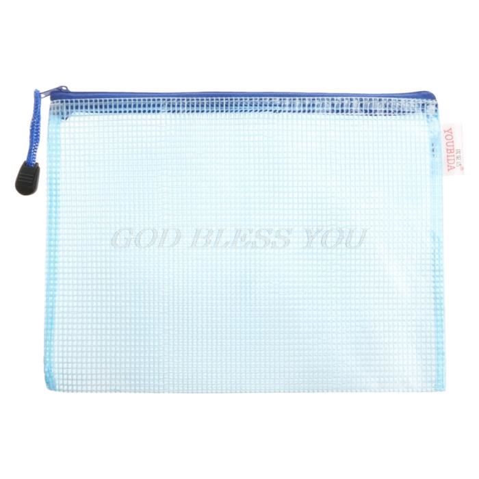 Pochette étanche A3 Avec Fermeture éclair – Idéale Pour Documents, Puzzles, Fournitures D’art, Voyages Ou Bureau