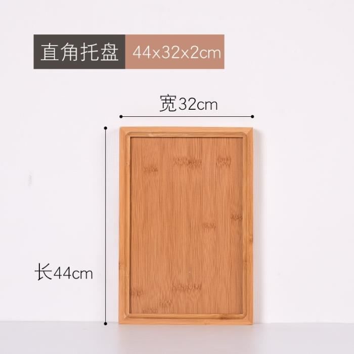 Schramm Plateau De Thé Bambou Avec Tiroir 30x20x11 Cm - Service 2 En 1, Boîte à Sachets, Plateau Lit Déjeuner