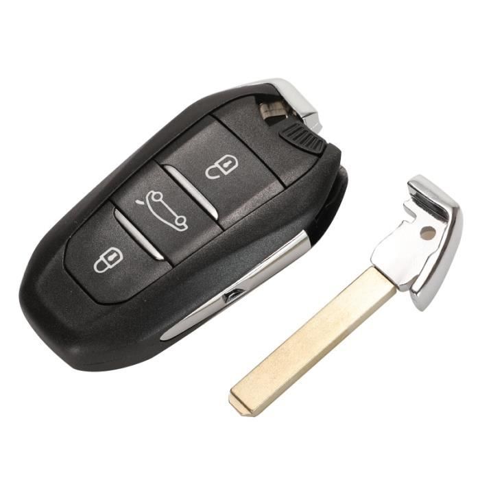 Taille -Va2 Key Shell clé télécommande 433MHz, 4a, transpondeur id46-pcf7945, pour voiture citroën C4, C4L, DS4, DS5, Peugeot 308,