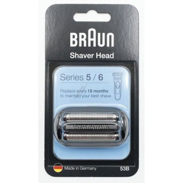 Tête de rasoir cassette Braun 53b - vue 2