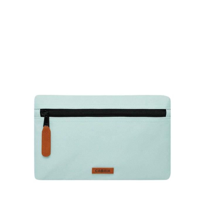 Sac pochette porté - CABAIA - Turquoise - Bleu - Synthétique - Femme
