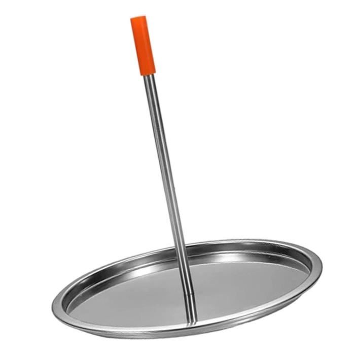 Brochette Verticale Barbecue - Acier Inoxydable - Pour Poulet, Dinde, Kebab - Cuisson Verticale Facile