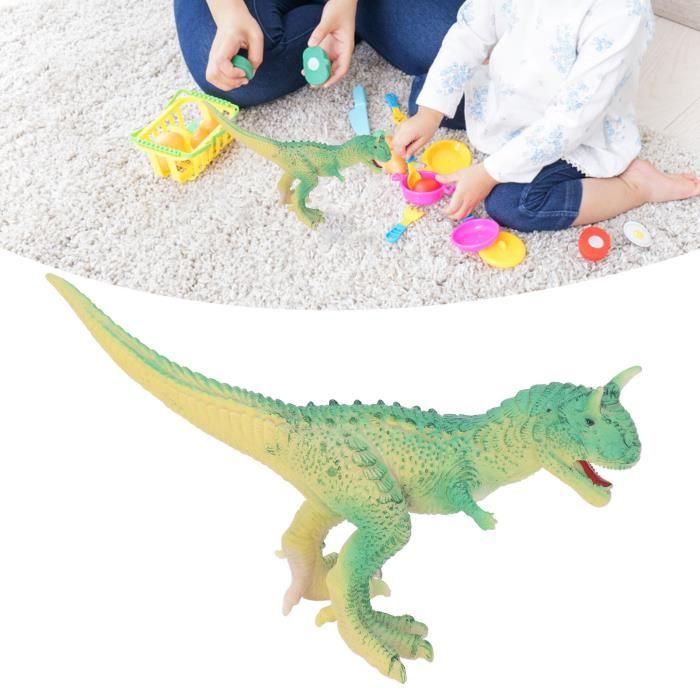 Bouffi dragon vert bullosaure plastique dinosaure modèle jouet