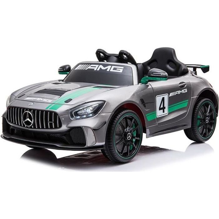 E Road Mercedes Gtr Amg Gt4 Gris Metalise Voiture Electrique
