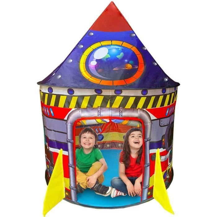 Tente Enfant Garcon Tent Fusee Tente De Jeu De Chateau Portable Tente Pop Up Maison De Jeu Interieure Et Exterieure Sac De Transport Cdiscount Jeux Jouets Tente Enfant Garcon Tent Fusee Tente De Jeu De Chateau Portable Tente Pop Up Maison De Jeu Interieure Et Exterieure Sac De Transport Cdiscount Jeux Jouets