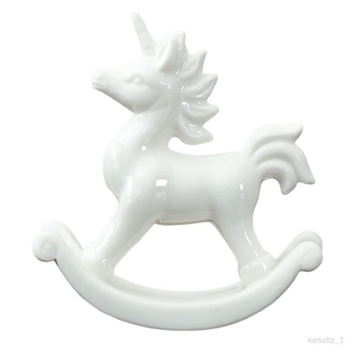 Miss Melody Colour Your Horse – Kit De Peinture Pour Cheval Blanc Avec 6 Couleurs Acryliques, Pinceau, Palette – Activité Créative Pour Enfants Dès 5 Ans