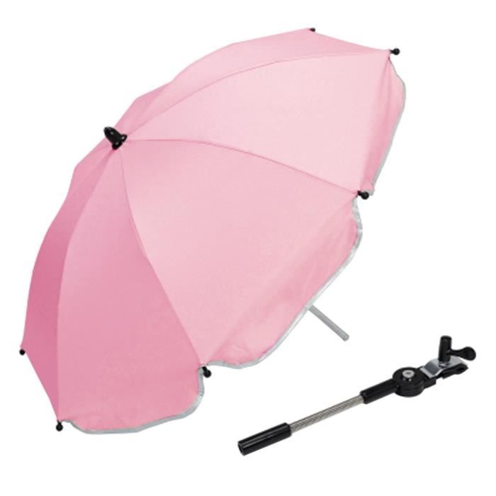 Ombrelle poussette rose on sale