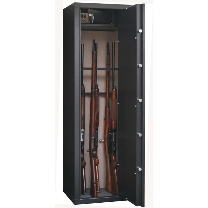 Armoire forte compacte Sentinel SD16 / 16 armes Noir