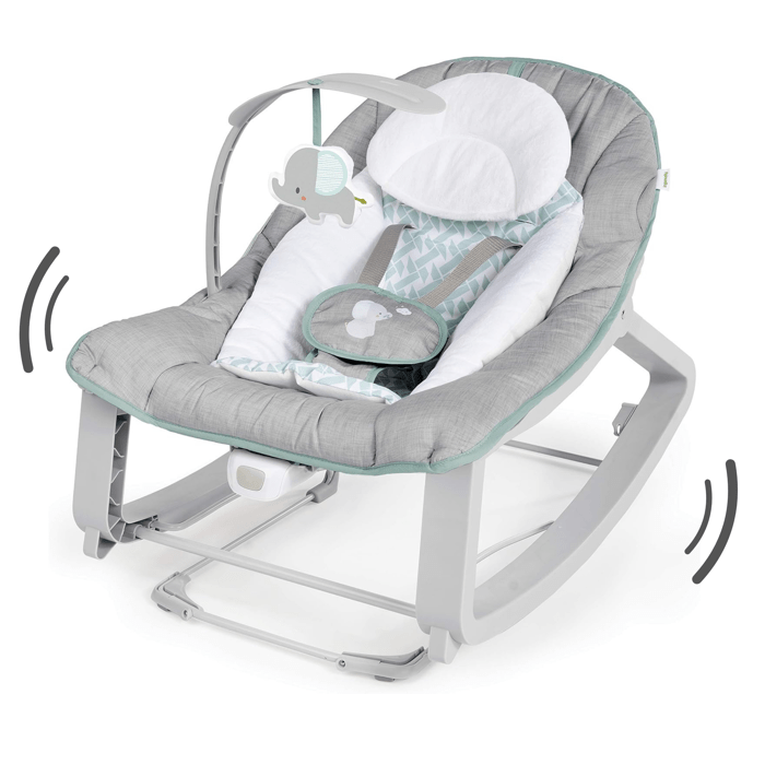 INGENUITY Transat confort Petit Ourson Arche d'éveil lumineuse Coussin réducteur amovible - vue 3